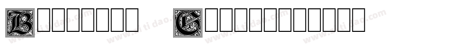 Billiton Gothic字体转换